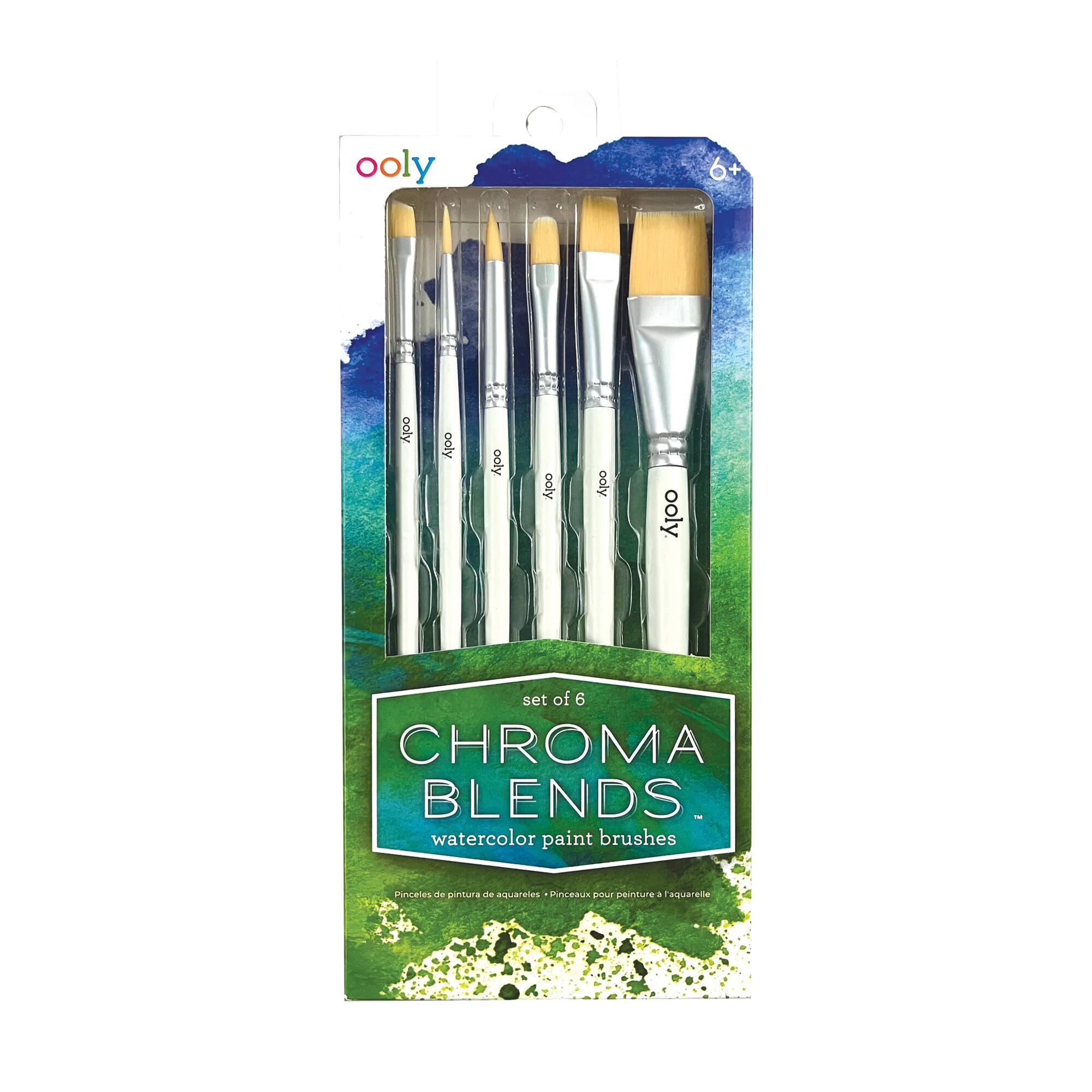 Chroma Blends™ Watercolor Paint Brushes Set